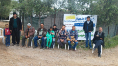  بالصور: إقامة خيمة اعتصام ضد سياسة هدم البيوت في مدينة الرملة